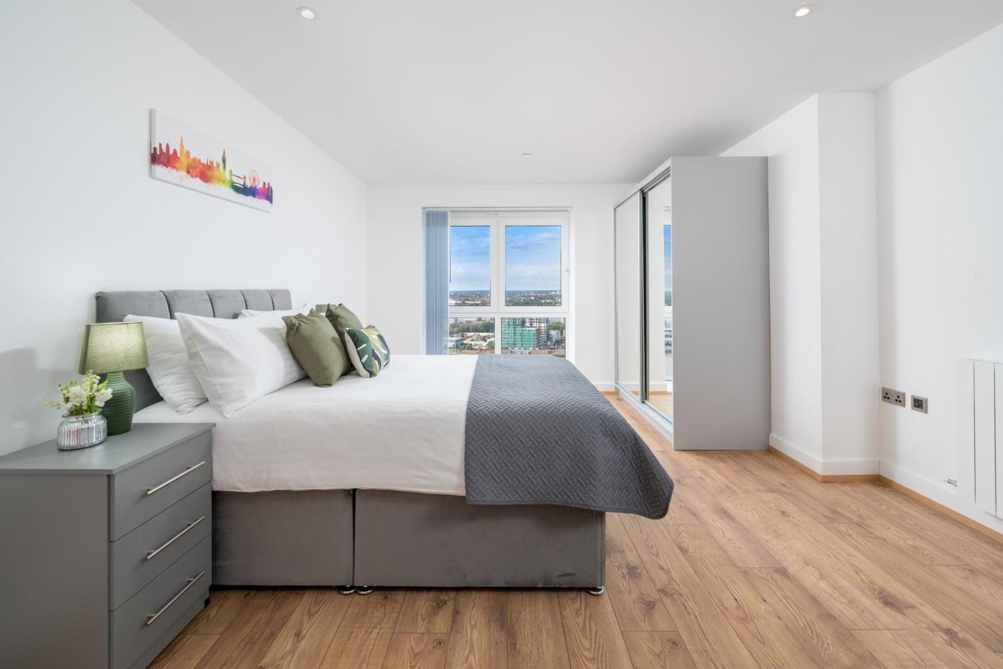 Skyvillion - London River Thames Top Floor Apartments By Woolwich Ferry, Mins To London Excel, O2 Arena , London City Airport With Parking 外观 照片